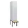 Dubbeldekse dekenkist,HxBxD 1950x400x815mm,1x2vak.,vak B 400mm