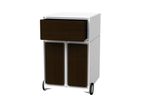 mobiel ladeblok,HxBxD 642x390x436mm,1lade(n),2hangmappenframes