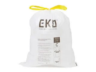 EKO afvalzak type C 10 - 15 liter Doos 6 x 20 zakken - 1