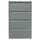hangmappenkast HxBxD 1321x800x622mm 4hangmappenframes zilver
