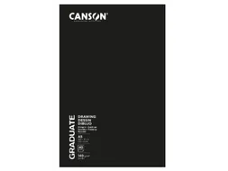 Schetsboek Canson Graduate 20vel 140gr A5 wit
