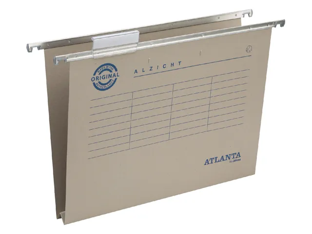 Hangmap Alzicht A6622-15 Verticaal Folio U-bodem 30mm Grijs