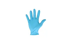 Gant Nitrile non poudré Bleu large 100 pièces