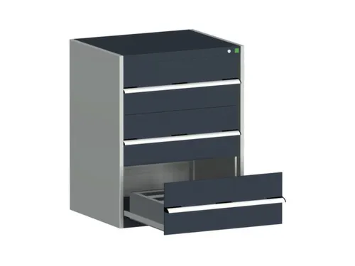 ladekast HxBxD 1000x800x650mm 3laden zware lasten RAL7035 RAL7016