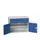 ladekast HxBxD 800x1050x550mm 2laden 2deuren RAL7035 front RAL5010