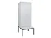 locker voor scheiding van kleding,HxBxD 2120x800x815mm,2vak
