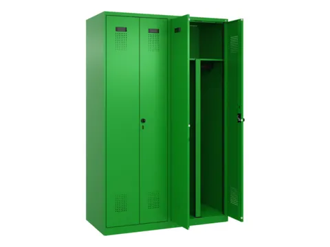 PBM-locker,HxBxD 1850x1200x500mm,4vak,vak B 300mm,draaigrendel