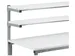 Tablette ESD pour table de base de 1800mm de longueur gris clair