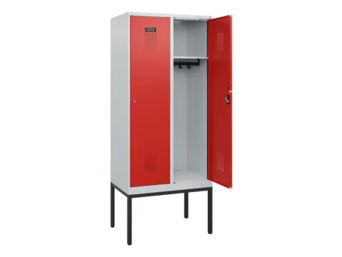 schoollocker,HxBxD 1950x800x500mm,2vak,vak B 400mm,cil.-slot