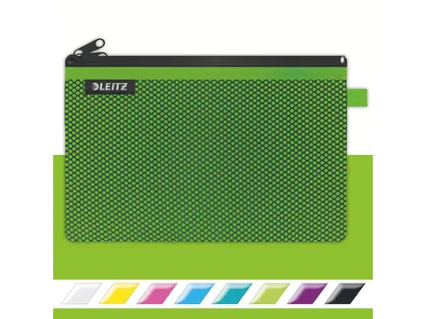 WOW Etui, L, 2 vakken, groen