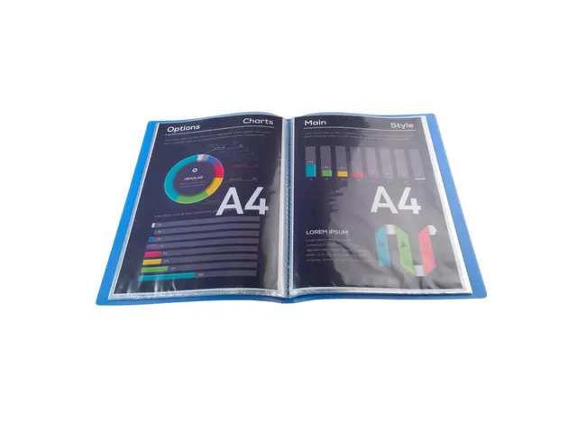 Protège-documents en polypropylène semi rigide Chromaline 80 vues -
