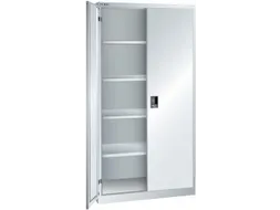 universele kast,HxBxD 1950x1000x580mm,4xStalen bodem,key lock,sokkel