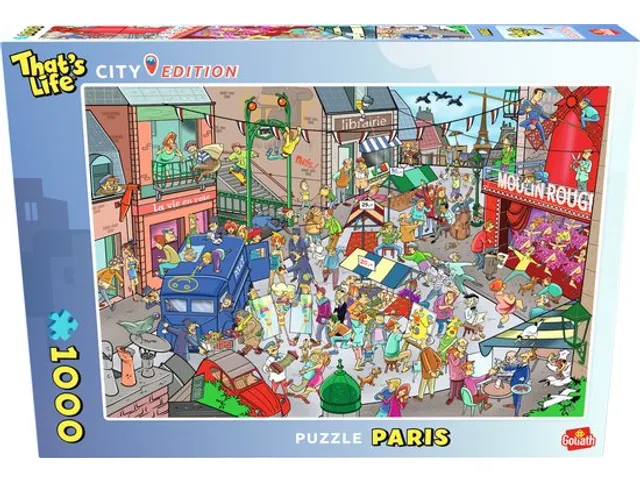 Puzzel That's Life City Paris 1000 stukjes