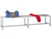 omkleedbank,HxLxD 430x2000x370mm,onderstel RAL5010