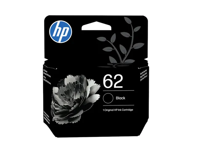 HP 62 Inktcartridge Zwart C2P04AE Origineel