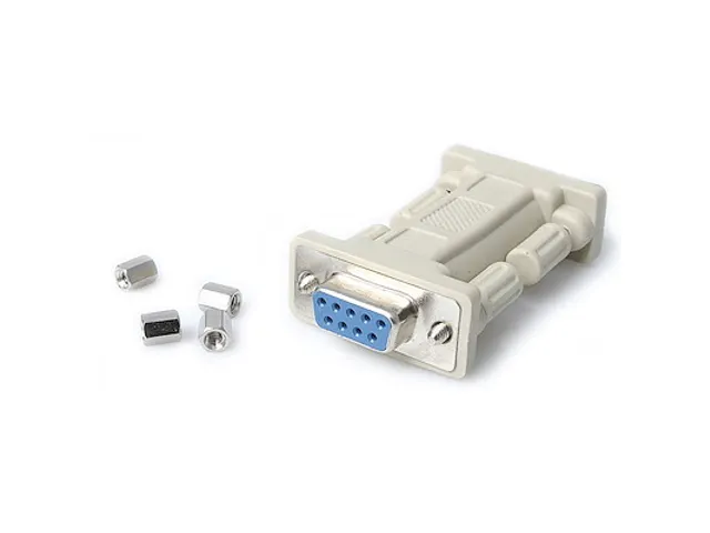 DB9 RS232 Seriële Nulmodem Adapter - F/F