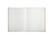Gastenboek 100p. goud 27x22cm KRAFT
