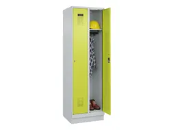 locker,HxBxD 1950x600x500mm,2vak,vak B 300mm,cil.-slot,sokkel