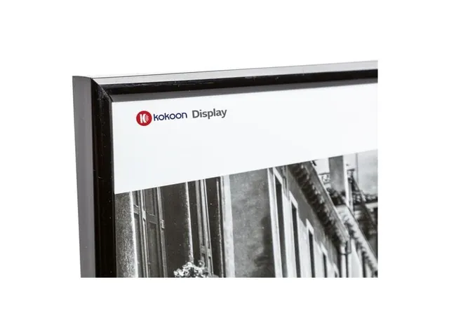 Kokoon Display fotolijst PVC Zwart A4