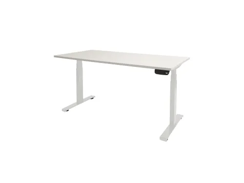 Elektrisch Bureau Dextro Plus 200x100cm Frame Wit Blad Krijtwit