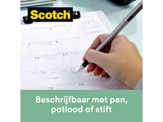 Plakband Scotch Magic 900 19mmx30m onzichtbaar mat - 6