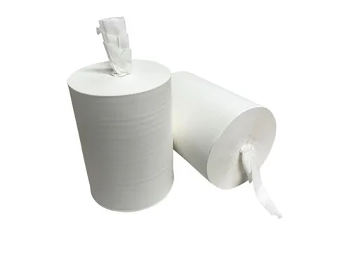 Rouleau essuie-mains cellulose 1 ép blanc 6x275m