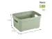 Boîte de rangement Sigma Home 17,7x12,8x9,3cm vert clair 2,5L