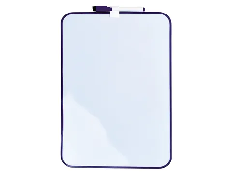 Whiteboard Desq 24x34cm + marker paars profiel