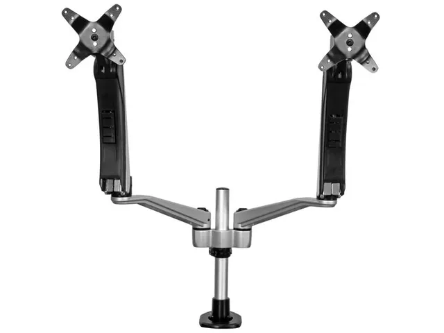 Dual Monitor Arm Volledig Beweegbaar 2 schermen tot 24inch