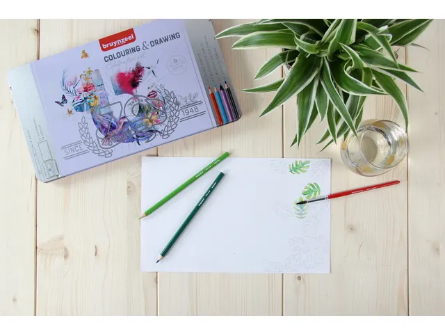 Tekenset Bruynzeel Creatives set à 70 delen