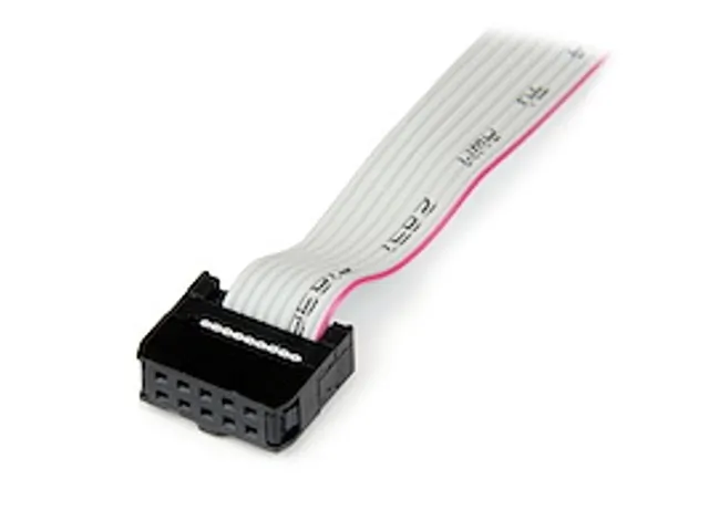 40cm 9-pins Serieel Mannelijk naar 10-pins Moederbord Slotplaatje