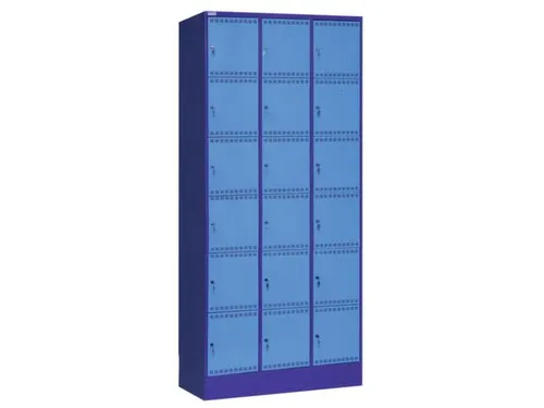 Elektro-Vakkenkast Hxbxd 1995x905x582mm 18 Vakken met elk 2 CH-S