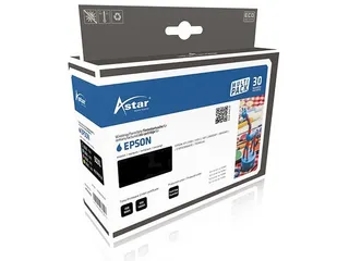 Astar Multipack inktcartridge Rebuilt Epson 604XL Zwart + 3 kleuren - 1