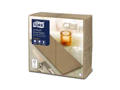 Tork 478167 LinStyle Dinnerservet Premium 1-laags Biscuit 600 Stuks