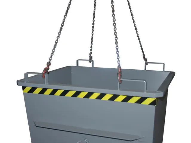 Bodemklepcontainer 721x1040x1200mm 0.50m³ 1000kg Verzinkt