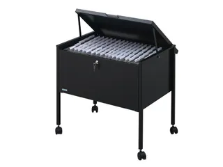 Economy Hangmappentrolley 80 A4 Top Zwart - 1