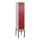 Z-garderobekast,HxBxD 2120x400x500mm,vak B 200/400mm,draaigrendel