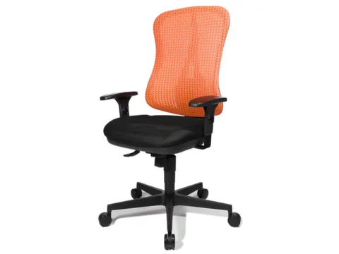 Topstar Bureaustoel HEAD POINT SY Netrug Rood