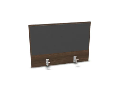opzetpaneel bureau aanbouw achter NV bruin hickory antraciet 800mm