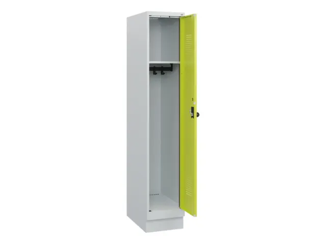 schoollocker,HxBxD 1630x300x500mm,1vak,vak B 300mm,draaigrendel,sokkel