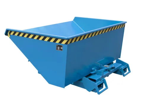 kiepbak,HxLxB 865x1485x1570mm,0,9m³,draagverm. 1000kg,RAL 5012