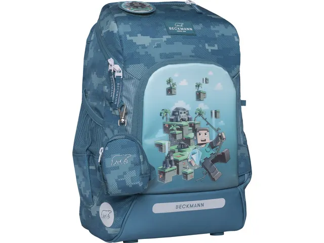 Schooltas Beckmann Active Air FLX 20-25L Jungle Game green
