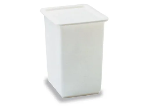 Hoekige Opslagbak Hxbxd 715X505X505Mm 125 Liter Wit