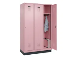 locker,HxBxD 1950x1200x500mm,3vak,vak B 400mm,cil.-slot,sokkel