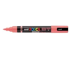Paintmarker Uni POSCA PC-5BR brushpunt M koraal