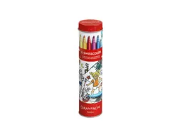 Viltstift Caran d'ache Swisscolor met poster koker à 10 kleuren