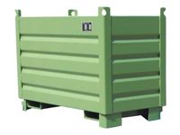 Systeem-Stapelcontainer Groen 850x600x1200mm 500kg Inhoud 0.5m³