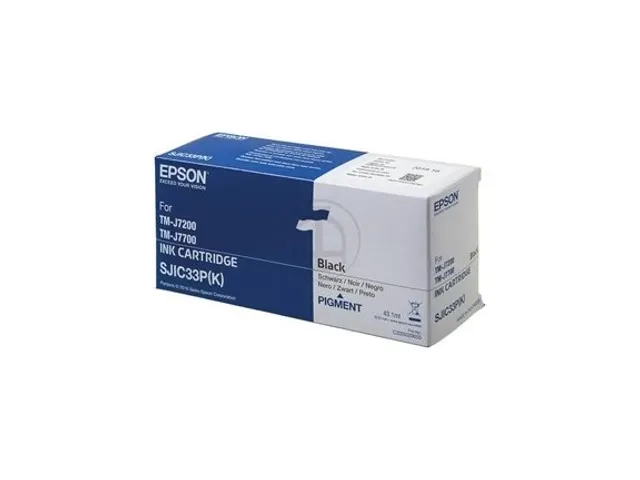 C33S020700 EPSON SJIC33P(K) TM ink black