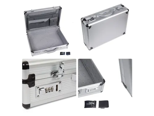 Aluminium Diplomatenkoffer 460x335x110mm 16.9 Liter