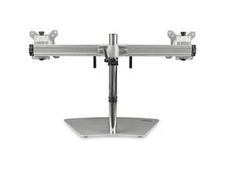 Dual-Monitor Stand - Horizontal - Silver - 3